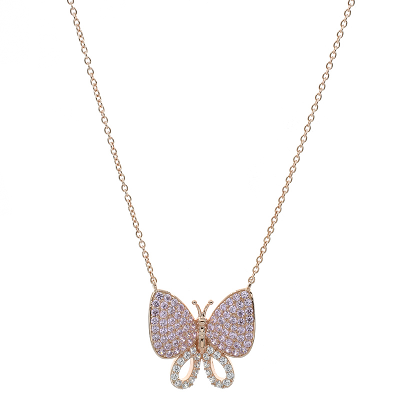China Women Butterfly Necklace