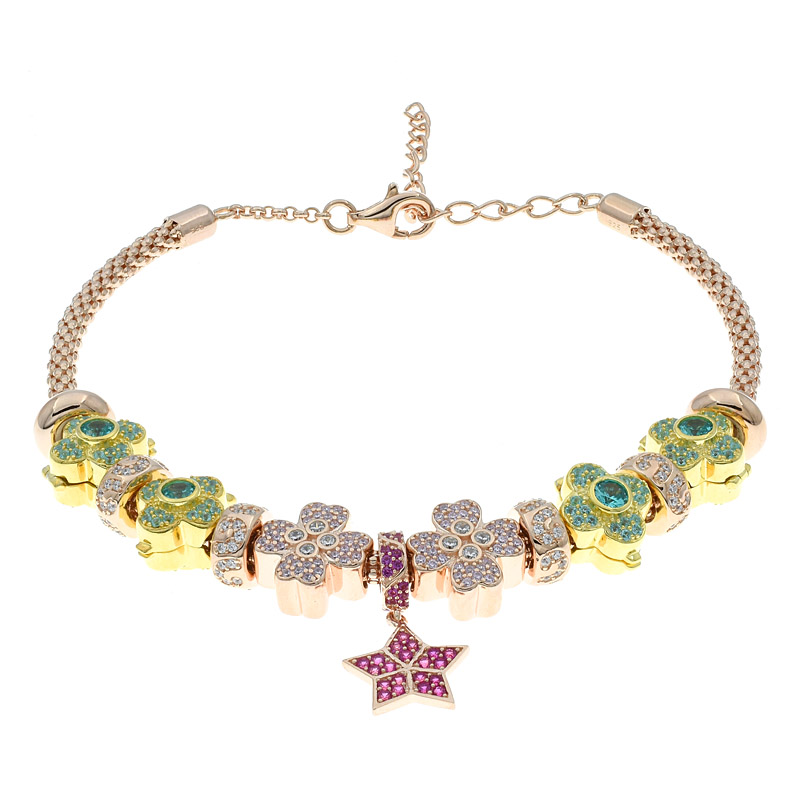 Women Pandora Clover Jewelry Bracelet
