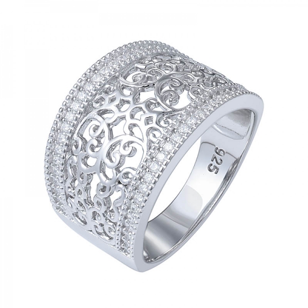 infinito amor anillo de compromiso giratorio anillo de bodas para hombre o mujer cz banda de diamantes aniversario chapado en oro blanco regalo de cumpleaños de navidad 