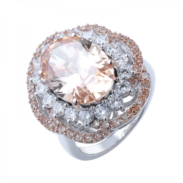 joyas de piedras preciosas 925 joyas de plata esterlina al por mayor creado anillo de corte ovalado de tanzanita 